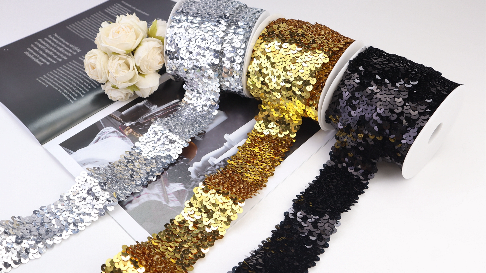 ワンピース andmary Ruban ribbon set up beige M ANDMARY】Ruban ribbon set up